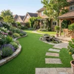 Severn 20mm Artificial Grass Installed in villa