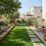 Grasshopper 19mm Artificial Grass installed in Dubai home